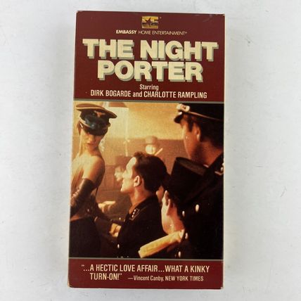 The Night Porter VHS Video Tape Erotic Cult Classic