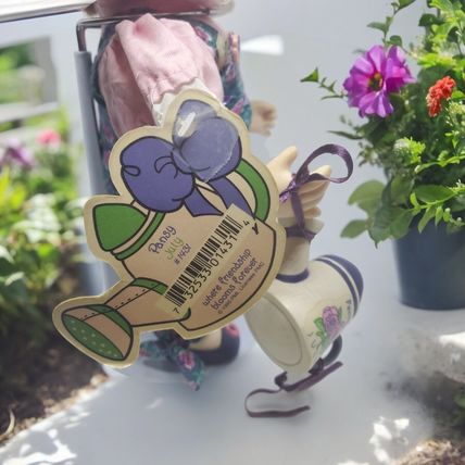 Precious Moments Garden of Friends Doll - Pansy - July - # 1431-2nd Edition