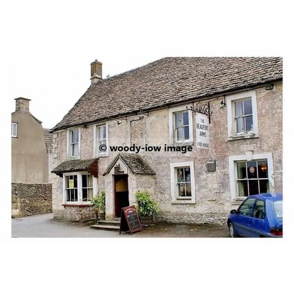pt8542 - The Beaufort Arms , High Street , Hawkesbury , Upton - Print 6x4