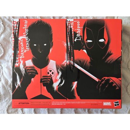 DEADPOOL & NEGASONIC TEENAGE WARHEAD Hasbro Marvel Legends Series 6" Figure MIB