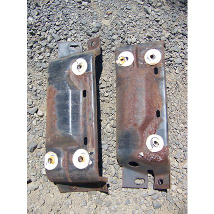 1973 DODGE DART REAR BUMPER BRACKETS OEM