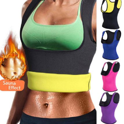 Women's Sport Hot Sweat Slimming Shirt Vest Body Shapers