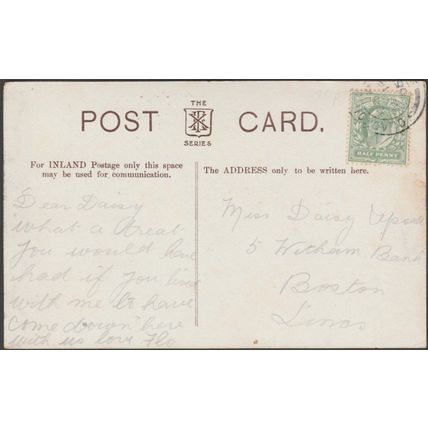 West Beach, Clacton-on-Sea, Essex, 1906 - IXL Series Postcard