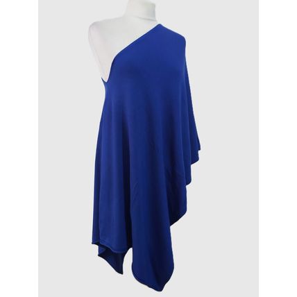 Ex Betty Barclay Top cape Poncho Shawl lightweight off shoulder tunic jumper