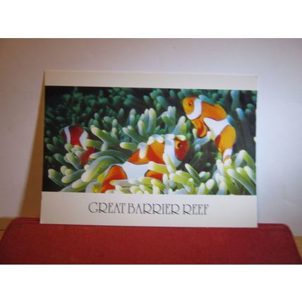 THE GREAT BARRIER REEF, QUEENSLAND. AUSTRALIA used postcard 2003 pm =