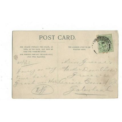 Scarborough, The Church Parade, Yorkshire, Postcard