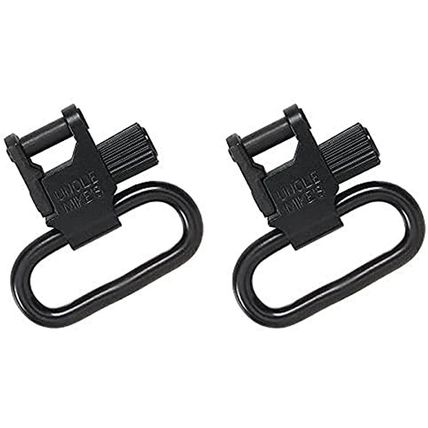 Uncle Mikes 1.25" Quick Detach Super Sling Swivel Pair Blue