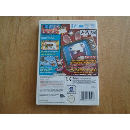 Rayman Raving Rabbids TV Party (Nintendo Wii) 2008 Complete