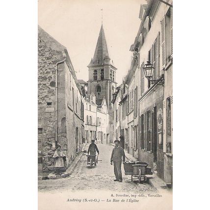 78 - Andresy - la rue de l'église