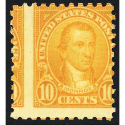 591, Mint NH 10¢ - Scarce Perf 10 Misperforated Error - Stuart Katz