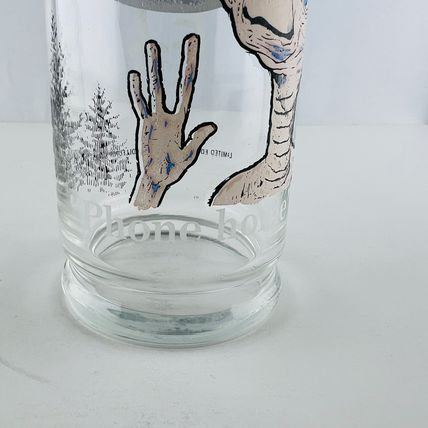 Pizza Hut E.T. Extra-Terrestrial Phone Home 1982 Drinking Glass Limited Edition