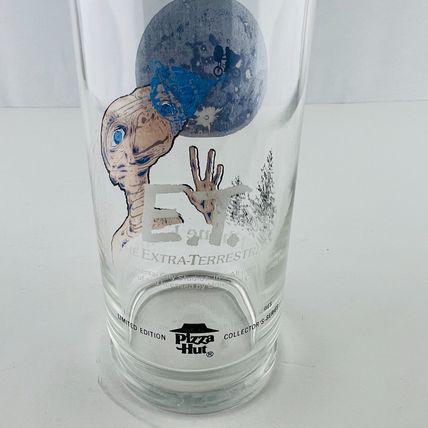 Pizza Hut E.T. Extra-Terrestrial Phone Home 1982 Drinking Glass Limited Edition