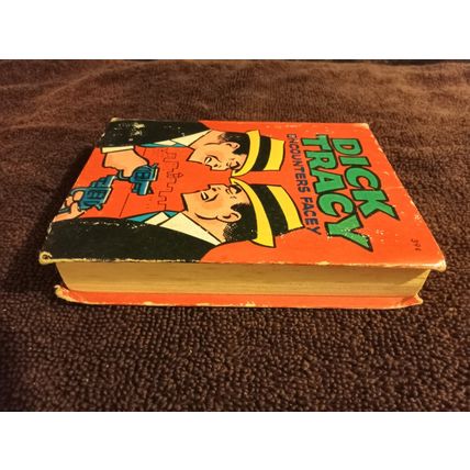 Big Little Book Dick Tracy Encounters Facey By Paul S. Newman 6.5 FN+ Shape 1967
