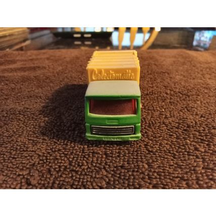 Old Vintage 1979 Matchbox Superfast Refuse Truck Green & Yellow # 36 Scale 1:64