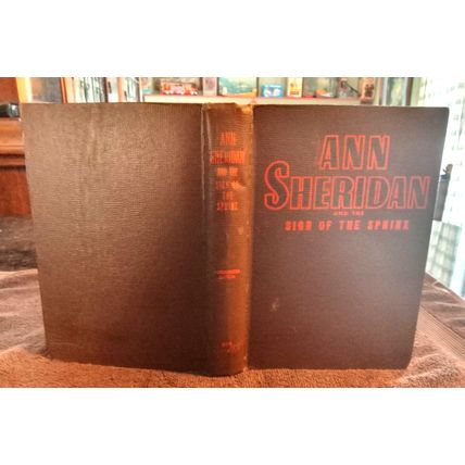 Old Vintage Book Ann Sheridan And The Sign Of The Sphinx 1943 Great Condition
