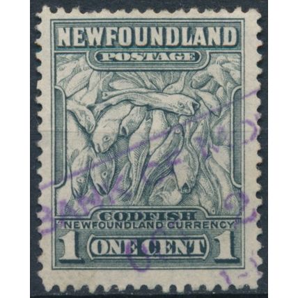 Atlantic Cod: 1c - Newfoundland 1942 - FH - SG 276