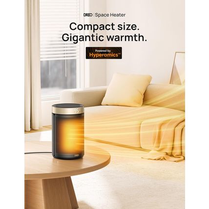 Dreo Space Heater, Portable Electric Heaters for Indoor Use with Thermostat and