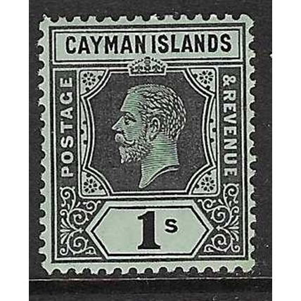 CAYMAN ISLANDS 1912-20 GV 1/- MINT SG48