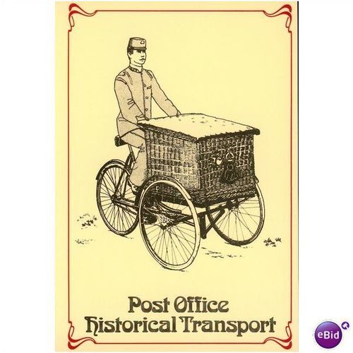 GB Postcard 1982 - Basket Carrier Tricycle