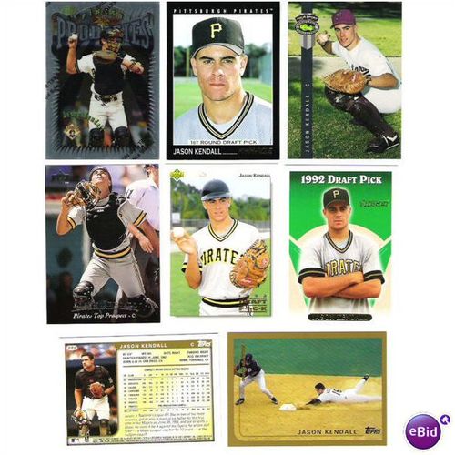 Jason Kendall 1992 ROOKIE LOT (27) & PROMO CARD