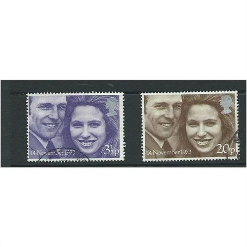 gb commemorative royal wedding sg941 used set
