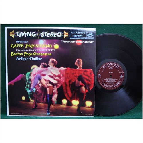 Fiedler - Offenbach: Gaite Parisienne/Khachaturian - LSC 2267 - EX-