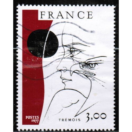 1977 France - Drawing by Tremois 3.00 Fr.- Sc# 1520 used