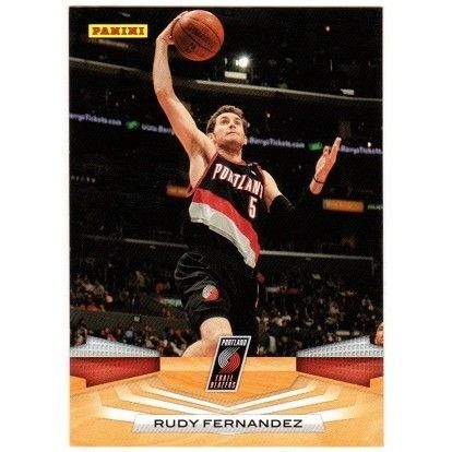 2009-10 (TRAIL BLAZERS) Panini #224 Rudy Fernandez