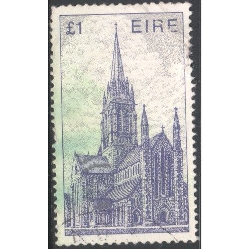 Ireland 1985 - £1 blue/grey - Killarney Cathedral - used