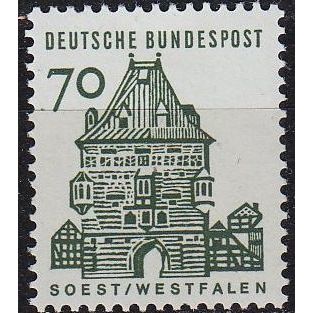 GERMANY BUND [1964] MiNr 0460 ( **/mnh ) Bauwerke