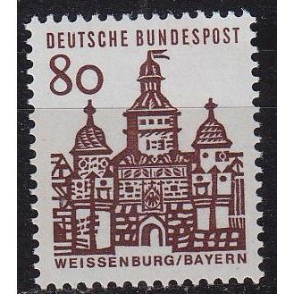 GERMANY BUND [1964] MiNr 0461 ( **/mnh ) Bauwerke