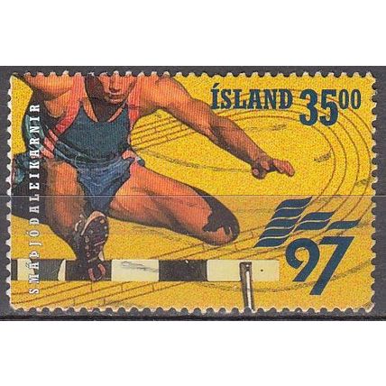 Island 1997 Michel 870 O Cote (2013) 0.80 Euro Course de haies