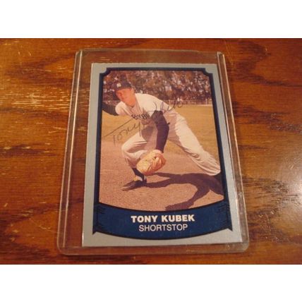 1988 Pacific, Autograph Card, TONY KUBEK, Yankees