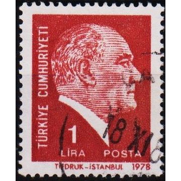 Turkey. 1978 1L S.G.2621 Used