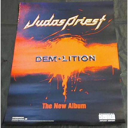 Judas Priest - Demolition 2001 Promo Poster
