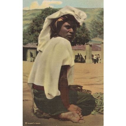 Indian Woman Aguacatan Huehuetenango Guatemala Postcard