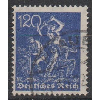 Mi: 189 used 1921 Cat € 140.00