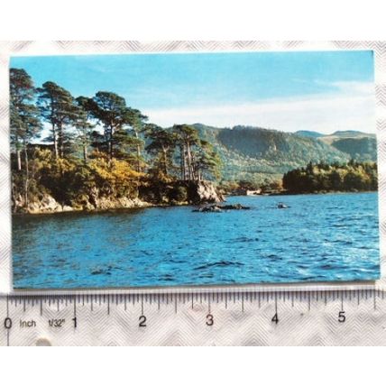 old postcard Friars Crag, Keswick on Derwentwater