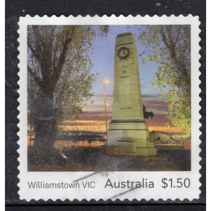 AUSTRALIA: 2025 WILLIAMSTOWN VICTORIA, USED SELF-ADHESIVE STAMP. 47