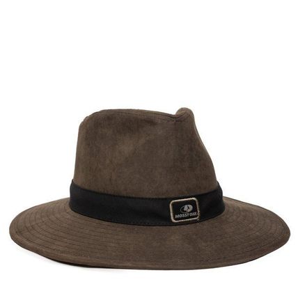 Mossy Oak Waxed Canvas UPF50+ Wide Brim Structured Hat For Outdoors