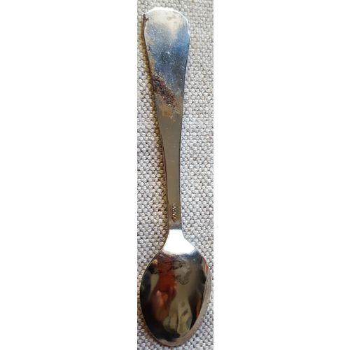 New Brunswick Canada Souvenir Teaspoon Tea Spoon Thunderbird 4-7/8" long