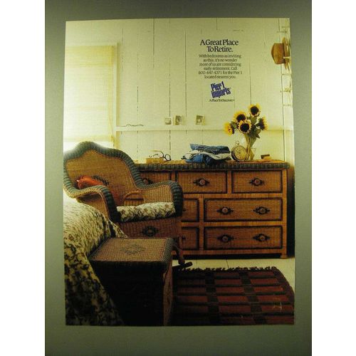 1990 Pier 1 Imports Ad - A great Place to Retire