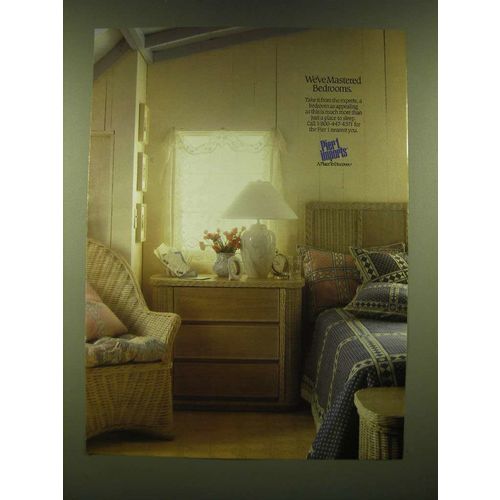 1990 Pier 1 Imports Ad - We've mastered bedrooms