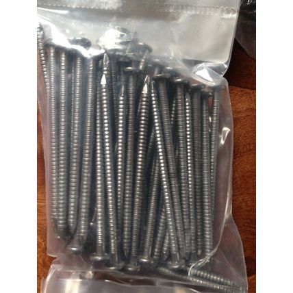 ANNULAR RING SHANK NAIL 75MM / 3 INCH FOCUS 5 PACKS X 50 (1.5KG)