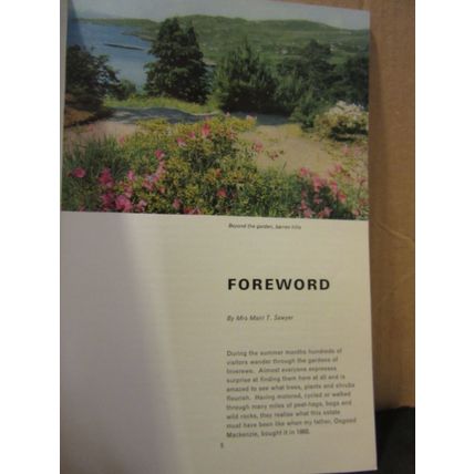 INVEREWE GARDENS, INVERNESS-SHIRE 1967 guide book National Trust for Scotland =