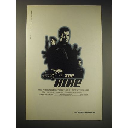 2001 The Hire Movie Advertisement - The Hire