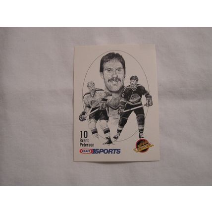 Brent Peterson 1986/87 Kraft Drawing