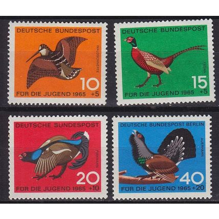 GERMANY BUND [1965] MiNr 0464-67 ( **/mnh ) Vögel