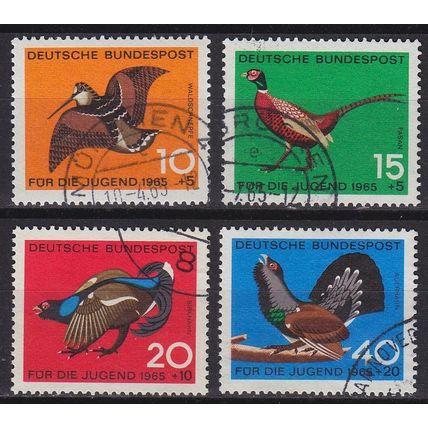 GERMANY BUND [1965] MiNr 0464-67 ( O/used ) Vögel