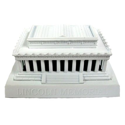 Lincoln Memorial Die Cast Metal Collectible Pencil Sharpener